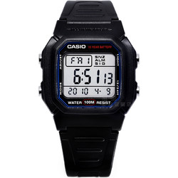 CASIO 卡西欧 DIGTAL系列 37毫米电子腕表 W-800H-1A