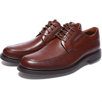 Clarks 其乐 Drexlar Time 男士休闲皮鞋 26102465 Dark Tan Lea US7.5 M/CN40.5