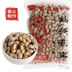 何小龙客家 盐水花生 精装500g *5件