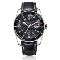 洛克曼 （LOCMAN ）手表飞行员系列全自动机械表碳纤维男士手表 0455V01-00CBKWSK