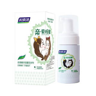 妇炎洁 私处泡沫剂 本草精华抑菌100ml（百合香） 女性洗液