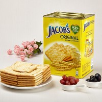 亿滋 JACOBS克力架高纤饼干 700g