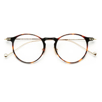 HAN HN41045M 不锈钢光学眼镜架   HAN 1.60防蓝光非球面树脂镜片