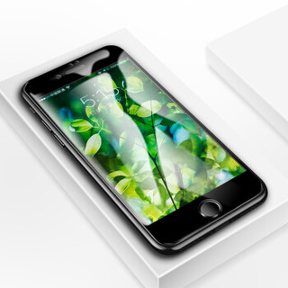 YOMO【三片装-3D全屏】iphone6S/6钢化膜 苹果6/6s钢化膜 全屏全覆盖高清保护膜手机贴膜-黑色