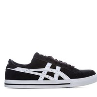 ASICS 亚瑟士 系带男士休闲鞋板鞋 H6Z2Y9099 Black-White UK 3.5 