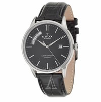 EDOX 依度 Les Vauberts系列 83007-3-NIN 男士机械腕表