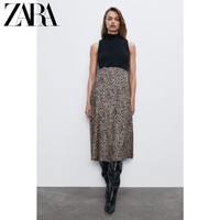 ZARA 04770006051 女士拼接连衣裙