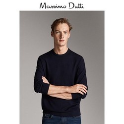Massimo Dutti 00902445401 男装 圆领针织衫毛衣