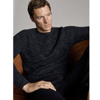 Massimo Dutti 00913447401 男装棉质针织衫