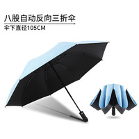 Neyankex 创意全自动反向折叠伞八骨黑胶防晒雨伞