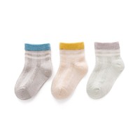 馨颂  婴儿手工对目袜子  3双装