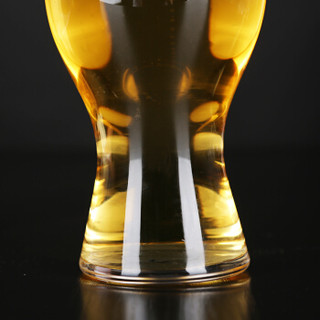 1950纯手工吹制480ml无铅水晶玻璃啤酒杯套装家用可乐杯扎啤杯菠萝杯2支