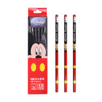 Disney 迪士尼 E0046 HB圆杆铅笔 带皮头 12支装