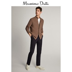 Massimo Dutti男装 褐色开襟衫外套 00908442706