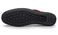 GUCCI 古驰 Ace系列系带平底男士休闲鞋运动鞋 386750-A38D0-1078 黑色 41.5 