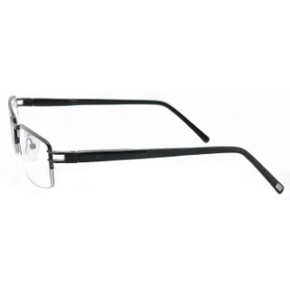 益盾（YIDUN）近视眼镜镜框光学镜架配镜金属半框男女防辐射1134