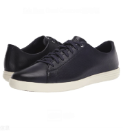 歌涵 COLE HAAN 可汗 系带平底男士休闲鞋板鞋 Marine Blue/Glacier Gray 7 