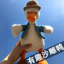 优卡家抖音网红玩具沙雕鸭复读讲学会说话的鸭子电池版复读功能200首