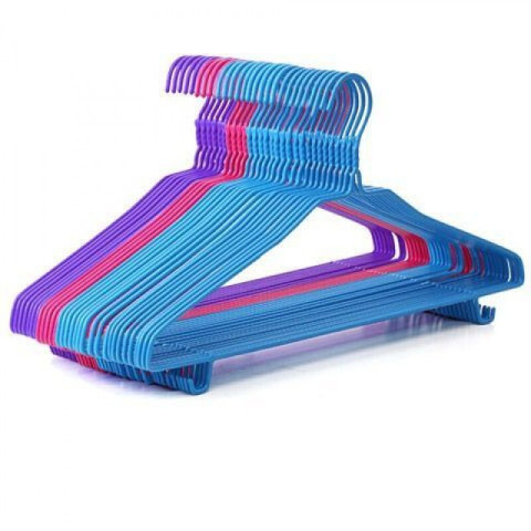 塑料衣架_零梦 家用加粗晾衣架 38cm 20支装-什么值得买