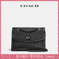 COACH/蔻驰女士黑色百搭PARKER手袋斜挎包单肩包