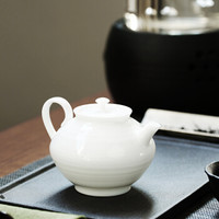 尚帝（shangdi）陶瓷羊脂白瓷茶壶功夫茶具过滤家用泡茶小单壶德化玉瓷 薄胎手工闲叙壶