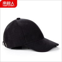 南极人鸭舌帽女休闲韩版可调节户外遮阳女士棒球帽N18X816 黑色