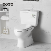 TOTO C300E1B/S300DEB 虹吸式智洁釉面抽水马桶 305坑距