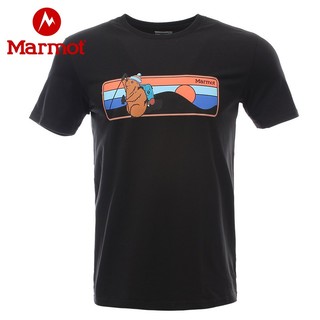 Marmot 土拨鼠 H54203 男士短袖T恤