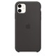 百亿补贴：Apple 苹果 iPhone 11 硅胶保护壳 - 黑色
