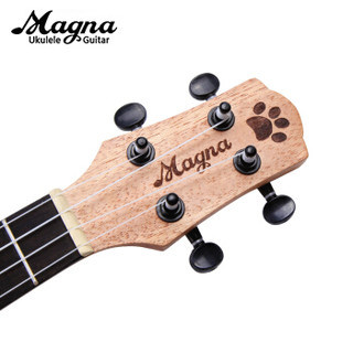 麦格纳 Magna尤克里里ukulele初学者入门夏威夷小吉他乌克丽丽桃花芯木经典21寸弹唱民谣乐器 M11