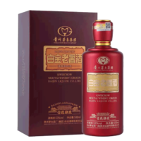 贵州茅台集团白金酒53度酱香型白金老酱酒(1949蓝/红)500ml 1949红色