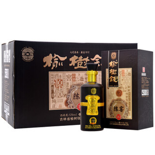 榆树钱 陈窖10浓香型白酒52度 500ml×6瓶 *5件