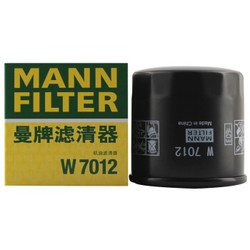 MANN 曼牌 W7012 机油滤清器 *3件