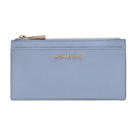 迈克·科尔斯 MICHAEL KORS MK卡包 女士皮革卡包卡夹淡蓝色大号 32S8GF6D7L PALE BLUE