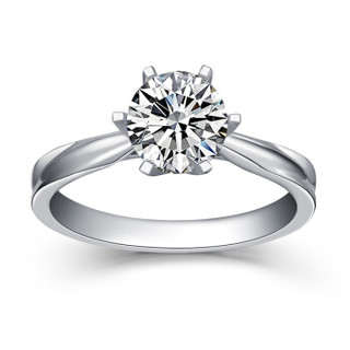 一搏千金（YBQJ）BG106 18K金40分VVS/DE色求订结婚 钻石戒指 钻戒 钻石女戒