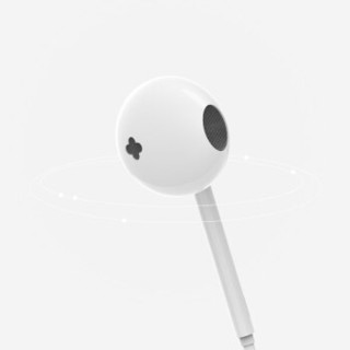 名创优品（MINISO）耳机入耳式有线运动音乐耳麦 苹果安卓通用经典音乐耳机(黑色)
