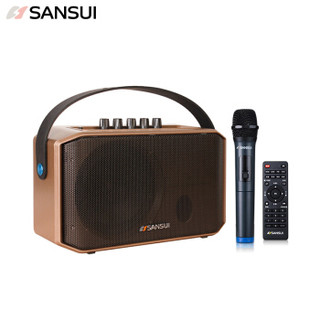 山水（SANSUI）SA1-05 户外广场舞音响 蓝牙音响 便携式手提移动音响