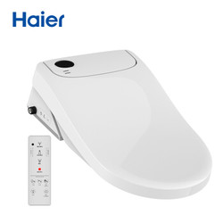 海尔(Haier)卫玺 智能马桶盖 电动坐便器盖 洁身器 速热式暖风遥控款V2-5215U