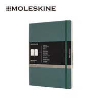 MOLESKINE 笔记本子 商务办公文具会议记事本 PRO专业硬面加大型横间手账森林绿色0817