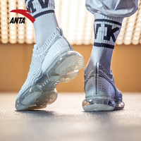 安踏 ANTA官方旗舰 91835507 安踏SEEED系列 零界 男子跑鞋NASA运动跑鞋 安踏白/白灰 6.5(男39)