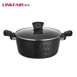 LINKFAIR 凌丰 LFDTG-PC24SC 浦彩系列 双耳汤锅 4.2L *2件