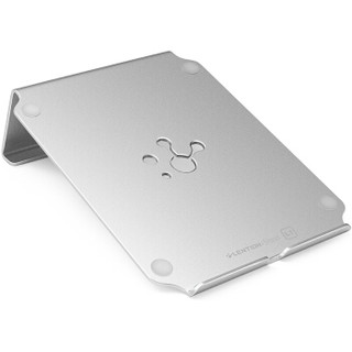蓝盛（lention）笔记本支架散热器 苹果Macbook小米联想华硕戴尔11-15英寸电脑桌支架简洁办公铝合金 银色