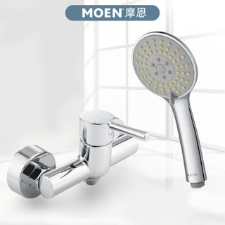 摩恩（MOEN）59铜沐淋浴冷热水花洒龙头套装14131H