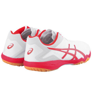 亚瑟士(asics)乒乓球鞋ATTACK DOMINATE FF室内运动休闲鞋中性款TPA334 TPA334-0123白色/灰色/红色 42
