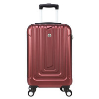 UTC行家 拉杆箱登机箱男女商务休闲20英寸万向轮ABS行李箱旅行箱密码箱 酒红色