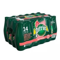 Perrier巴黎水西瓜味气泡水 500ml*24 塑料瓶 整箱装 *3件