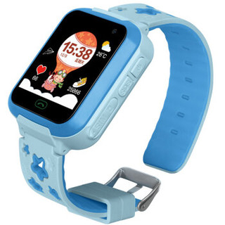 辣小新二代T02A电话手表 小辣椒出品儿童智能手表360安全防护移动联通电信4G远程拍照GPS智能定位手表蓝色