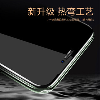 乔嘉 苹果11钢化膜XR钢化膜 iphone XR/11钢化膜 全屏全覆盖高清抗蓝光防爆防指纹手机玻璃贴膜-送神器