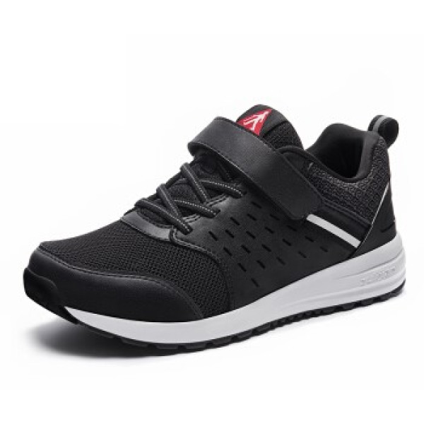 足力健 老人鞋男女防滑散步减震舒适爸爸妈妈运动休闲健步 zlj7709 男