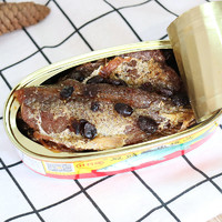 甘竹牌豆豉鲮鱼罐头广东特产227g*3即食海鲜鱼速食罐头